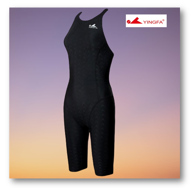 Yingfa 925-1 Shark Scale Kneeskin Swimsuit – Fina Approved - Click Image to Close